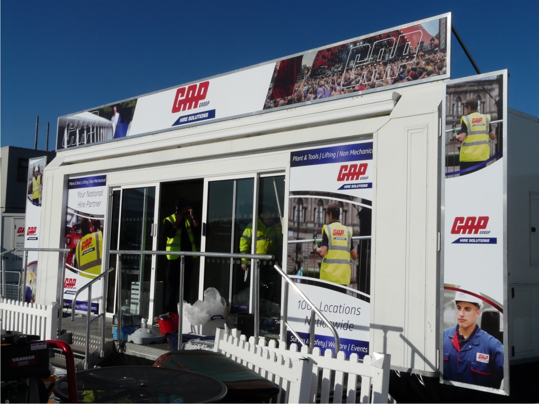 Exhibition Graphics at Newbury Showground