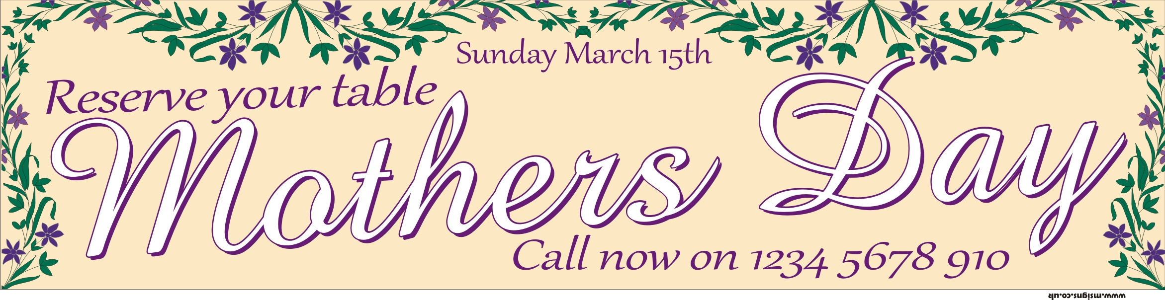 Mothers Day banner