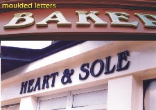 Moulded Letters